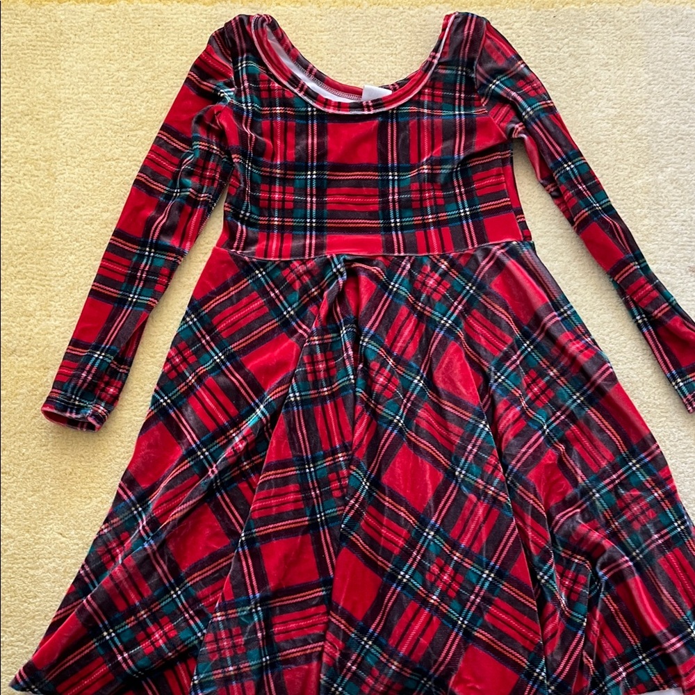 Wild rich kids  Long Sleeve Kids Christmas  Dress